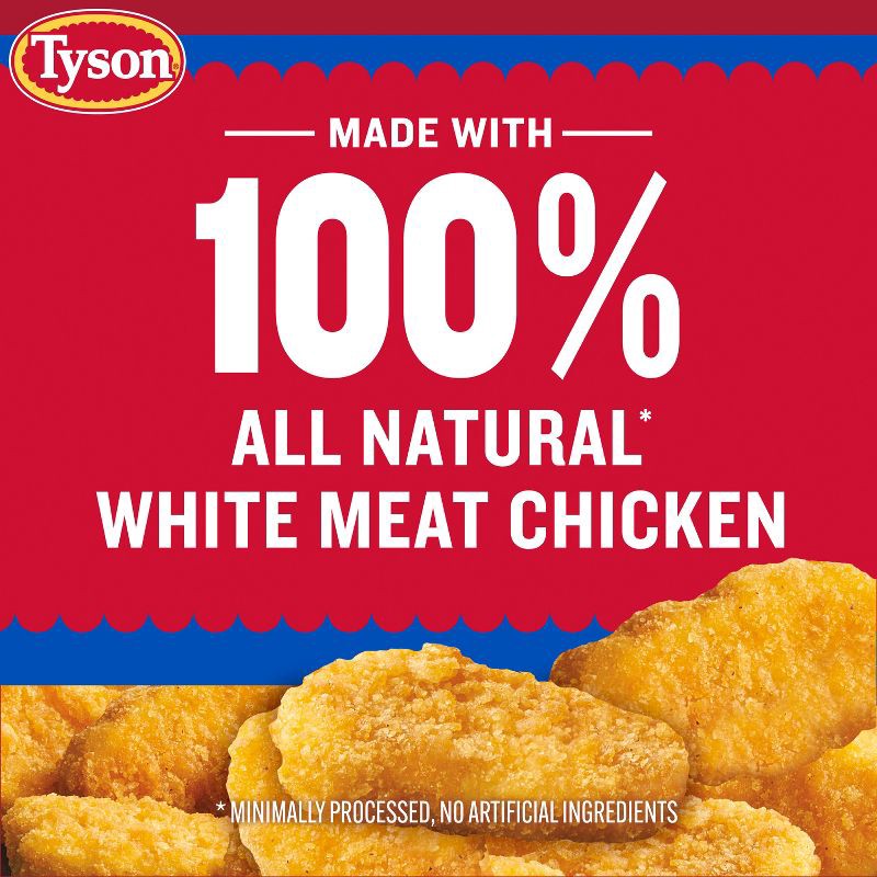 slide 3 of 12, Tyson All Natural All Natural Chicken Nuggets - Frozen - 29oz, 29 oz