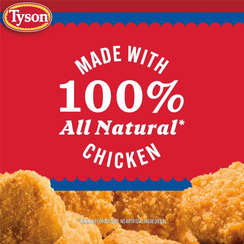 slide 6 of 7, Tyson All Natural All Natural Chicken Nuggets - Frozen - 29oz, 29 oz