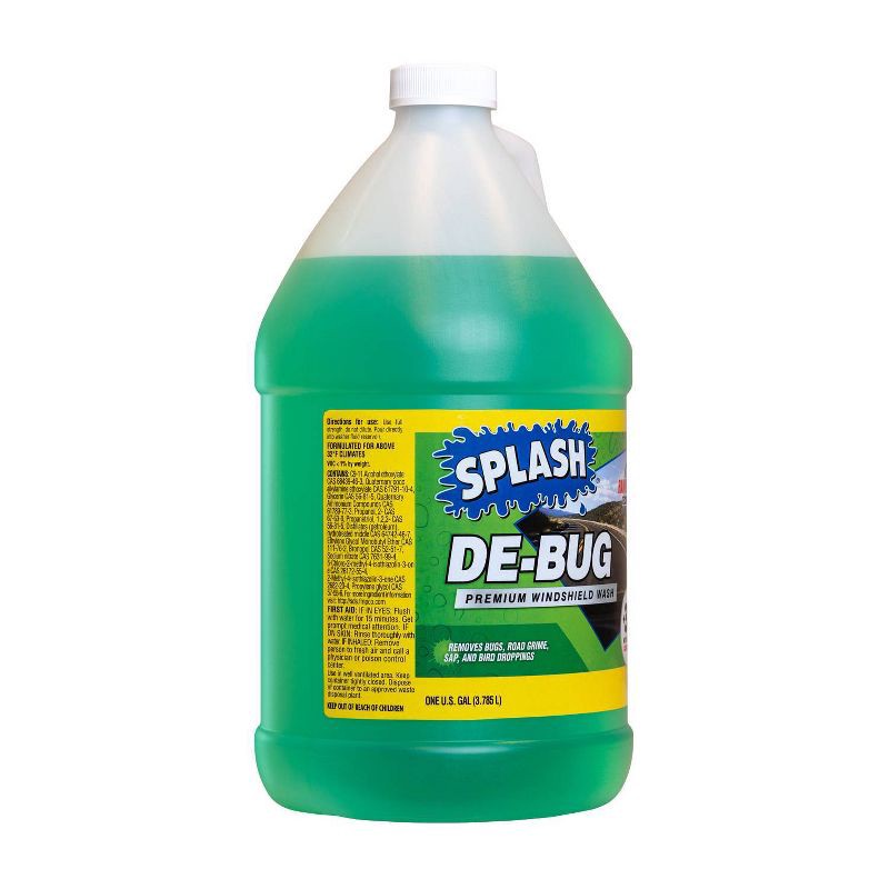 slide 2 of 3, SPLASH Summer De-Bug Windshield Wash, 1 ct