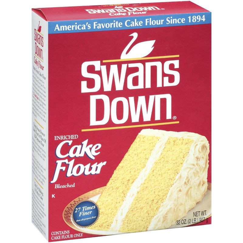 slide 2 of 8, Swans Down Cake Flour - 32oz, 32 oz