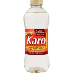 Karo Light Corn Syrup with Real Vanilla - 16 fl oz
