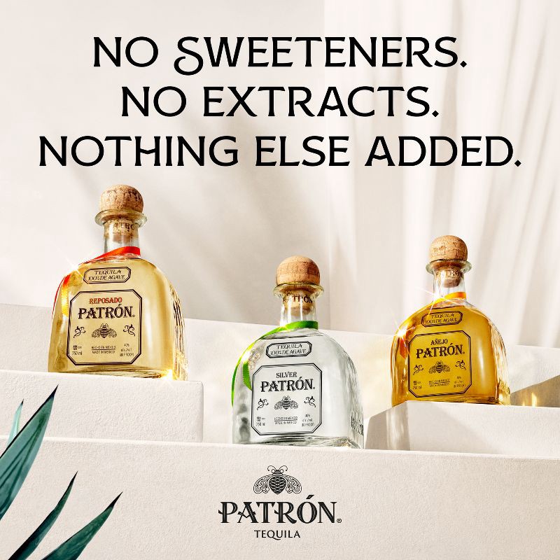 slide 6 of 10, Patron Patrón Silver Tequila - 750ml Bottle, 750 ml