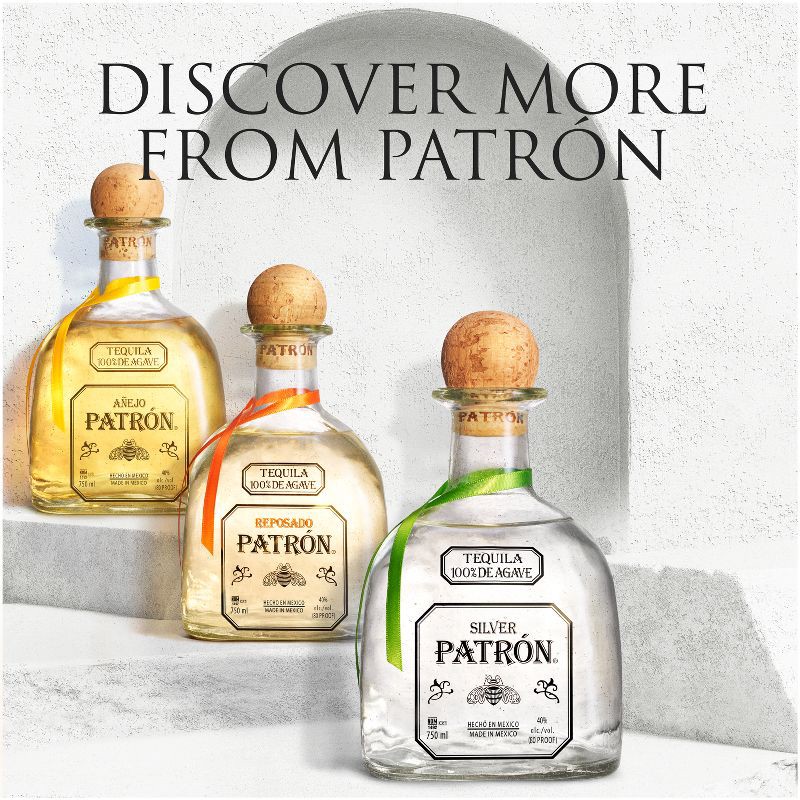 slide 6 of 7, Patron Patrón Silver Tequila - 750ml Bottle, 750 ml