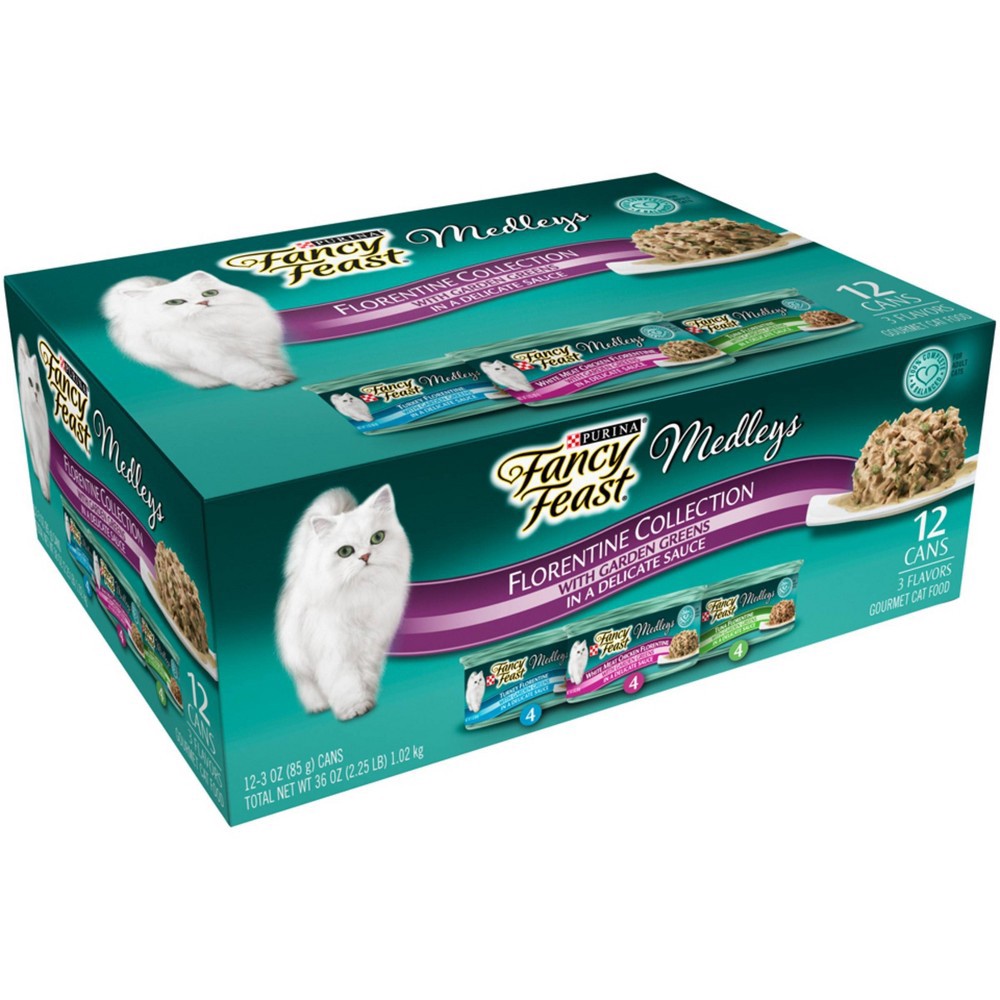 Fancy Feast Purina Fancy Feast Medleys Gourmet withTuna,Chicken and