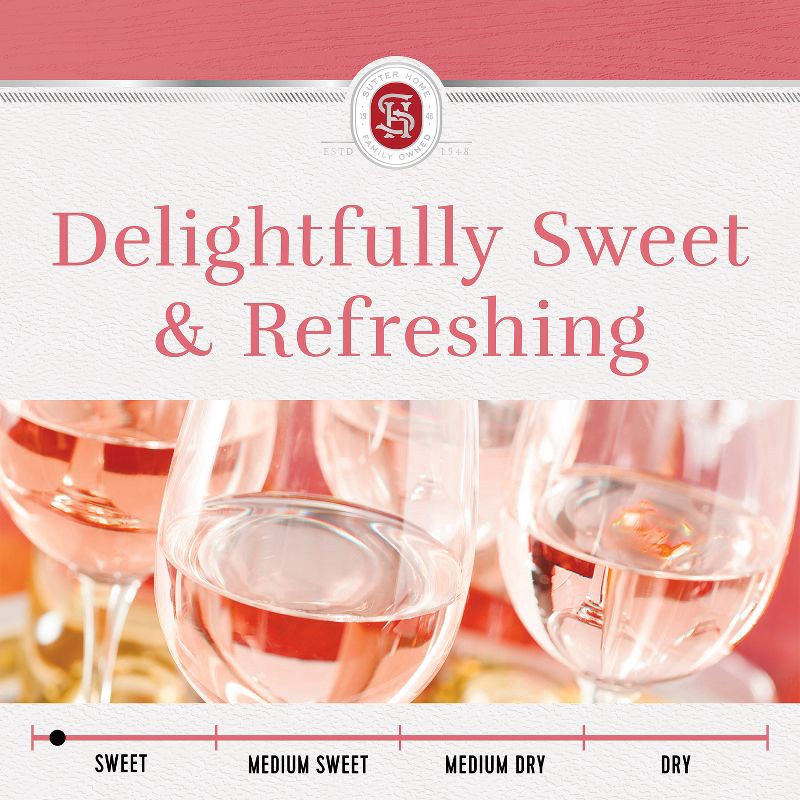 slide 6 of 7, Sutter Home Pink Moscato Wine - 4pk/187ml Bottles, 4 ct; 187 ml