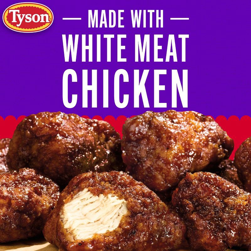 slide 2 of 7, Tyson Any'tizers Honey BBQ Flavored Boneless Chicken Bites - Frozen - 24oz, 24 oz