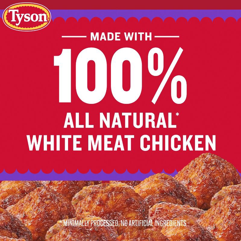 slide 3 of 12, Tyson Any'tizers Honey BBQ Flavored Boneless Chicken Bites - Frozen - 24oz, 24 oz
