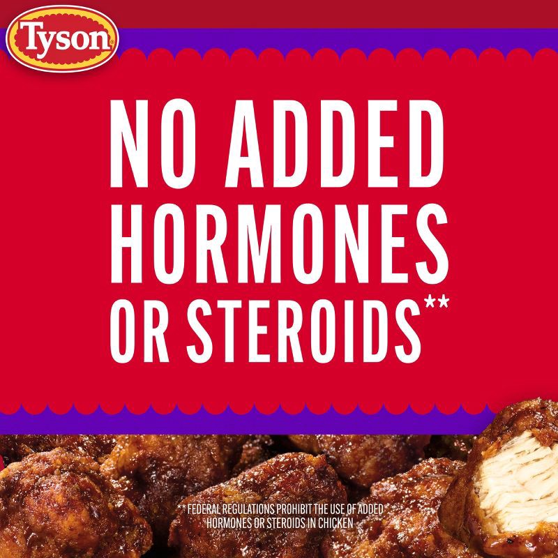 slide 5 of 7, Tyson Any'tizers Honey BBQ Flavored Boneless Chicken Bites - Frozen - 24oz, 24 oz