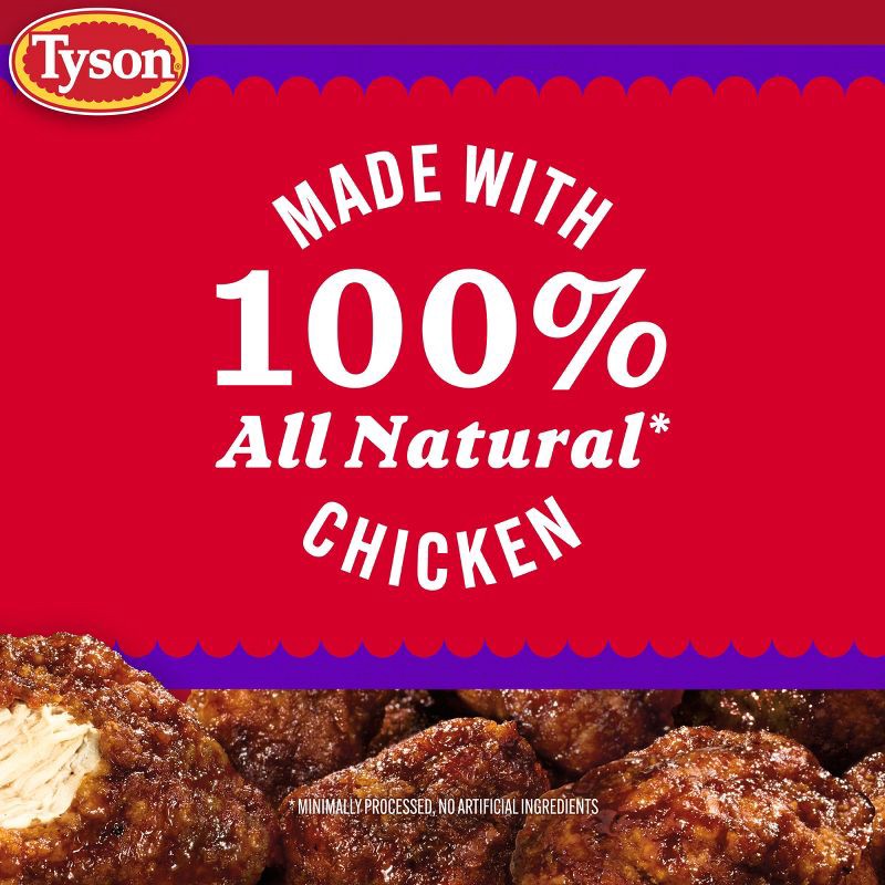 slide 6 of 7, Tyson Any'tizers Honey BBQ Flavored Boneless Chicken Bites - Frozen - 24oz, 24 oz