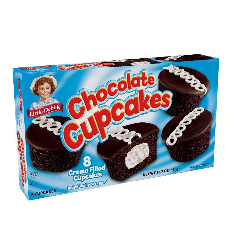 slide 1 of 4, Little Debbie Chocolate Cupcakes - 8ct/14.83oz, 8 ct, 14.83 oz