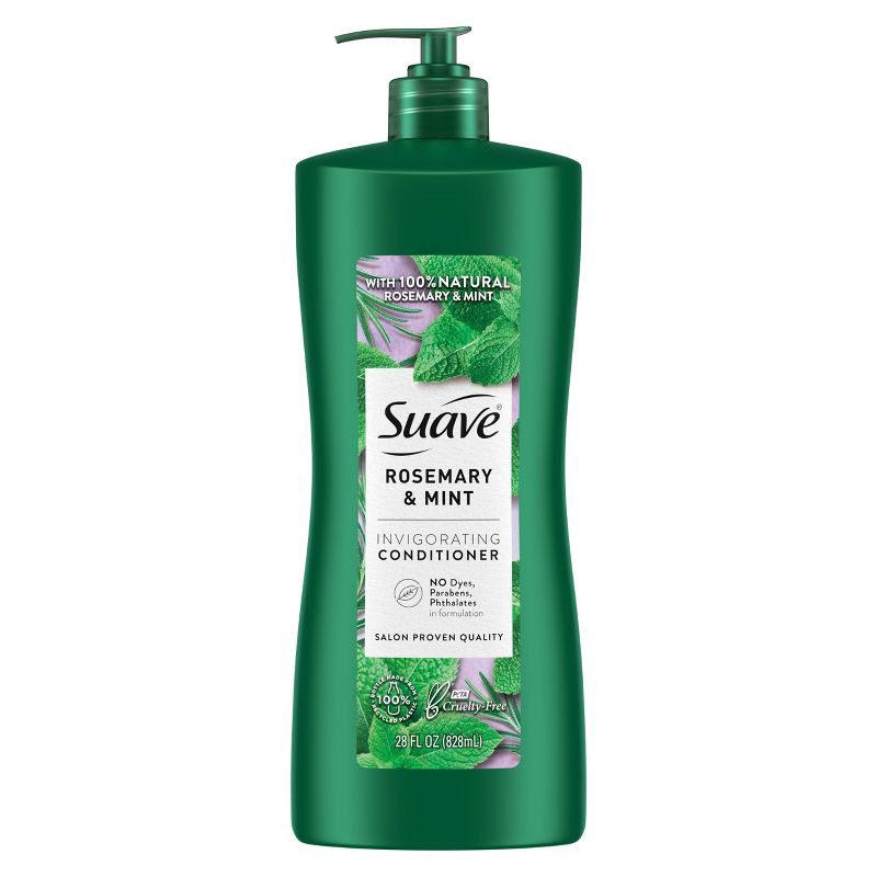 slide 2 of 7, Suave Professionals Rosemary + Mint Invigorating Conditioner - 28 fl oz, 28 fl oz