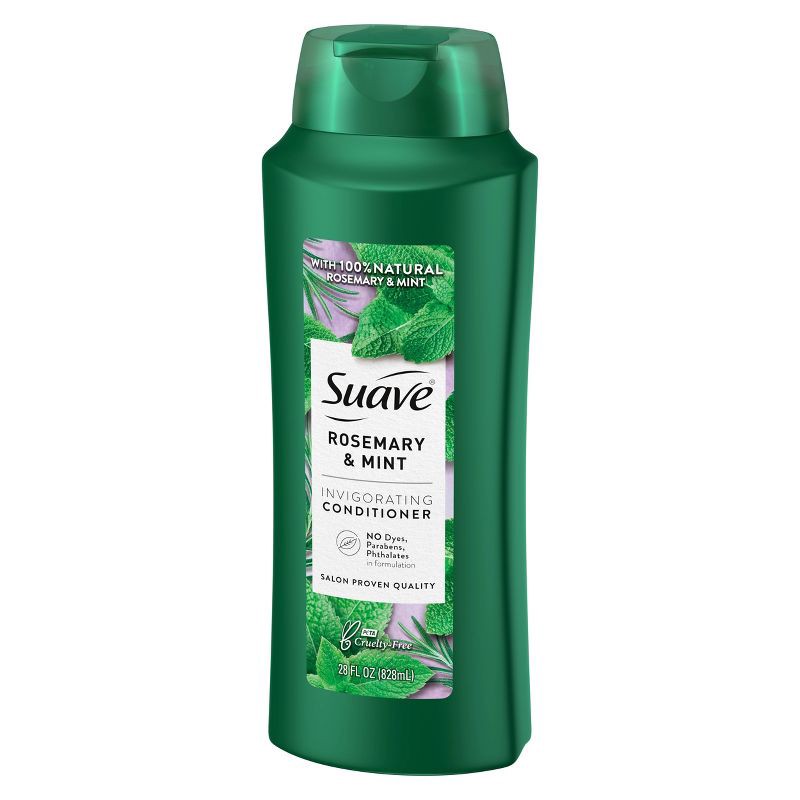 slide 4 of 7, Suave Professionals Rosemary + Mint Invigorating Conditioner - 28 fl oz, 28 fl oz