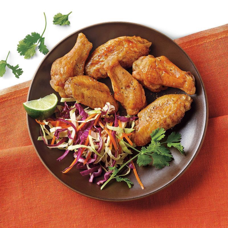 slide 3 of 4, No Antibiotics Ever All Natural Chicken Wings - Frozen - 48oz - Good & Gather™, 48 oz