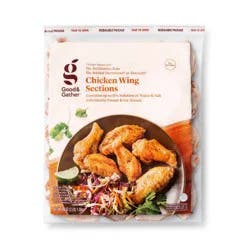 No Antibiotics Ever All Natural Chicken Wings - Frozen - 48oz - Good & Gather™