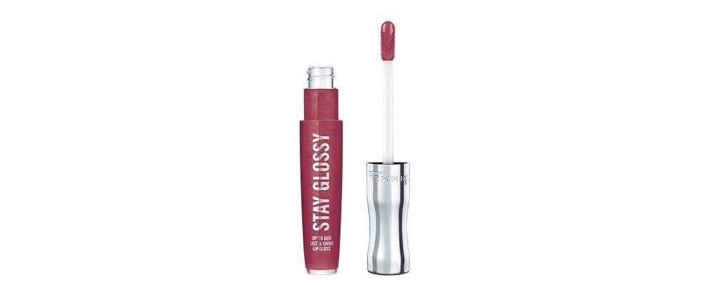 slide 3 of 4, Rimmel Stay Glossy Lip Gloss - Captivate Me! - 0.18 fl oz, 0.18 fl oz