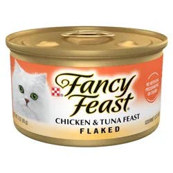 Purina Fancy Feast Chicken & Tuna Flavor Flaked Wet Cat Food - 3oz