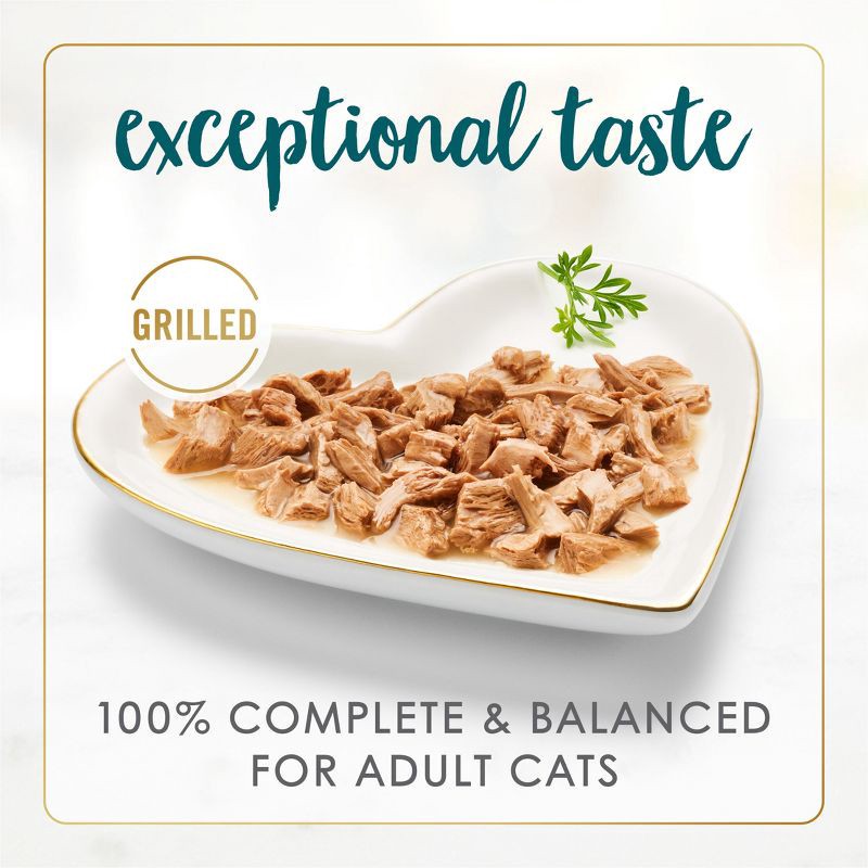 slide 4 of 10, Purina Fancy Feast Grilled Gourmet Wet Cat Food Turkey Feast In Gravy - 3oz, 3 oz