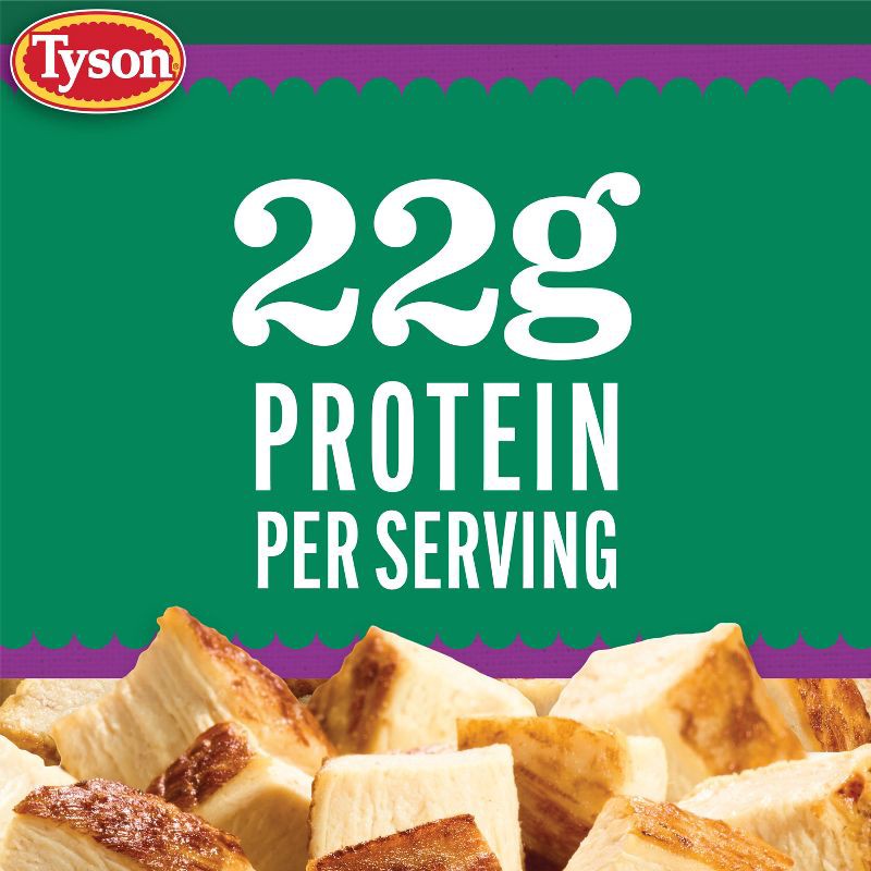 slide 3 of 7, Tyson Grilled & Ready Oven Roasted Diced Chicken Breast - Frozen - 22oz, 22 oz