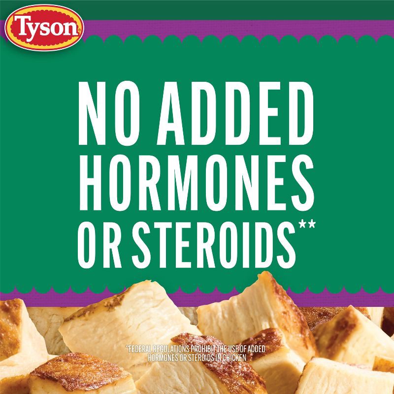slide 4 of 7, Tyson Grilled & Ready Oven Roasted Diced Chicken Breast - Frozen - 22oz, 22 oz