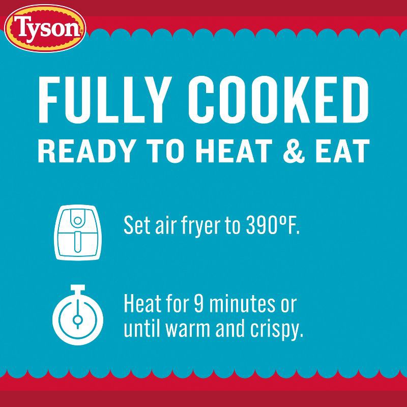 slide 6 of 14, Tyson All Natural Chicken Breast Patties - Frozen - 23oz, 23 oz