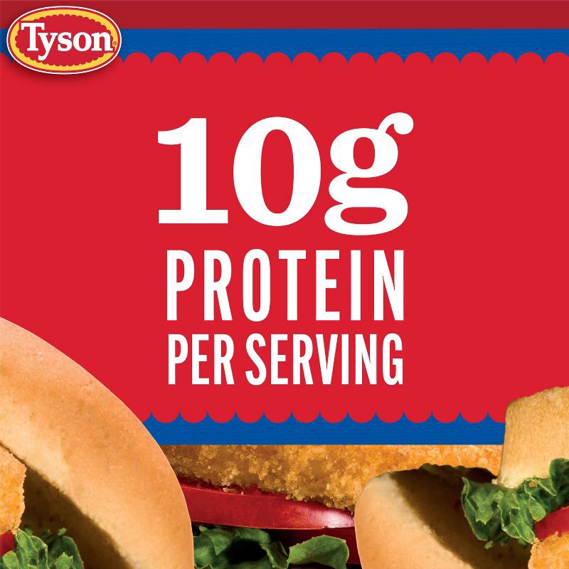 slide 3 of 7, Tyson All Natural Chicken Breast Patties - Frozen - 23oz, 23 oz