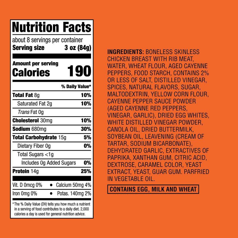 slide 3 of 3, Buffalo-Style Chicken Bites - Frozen - 25.5oz - Good & Gather™, 25.5 oz