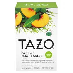 Tazo Organic Peachy Green Tea - 20ct/1.4oz