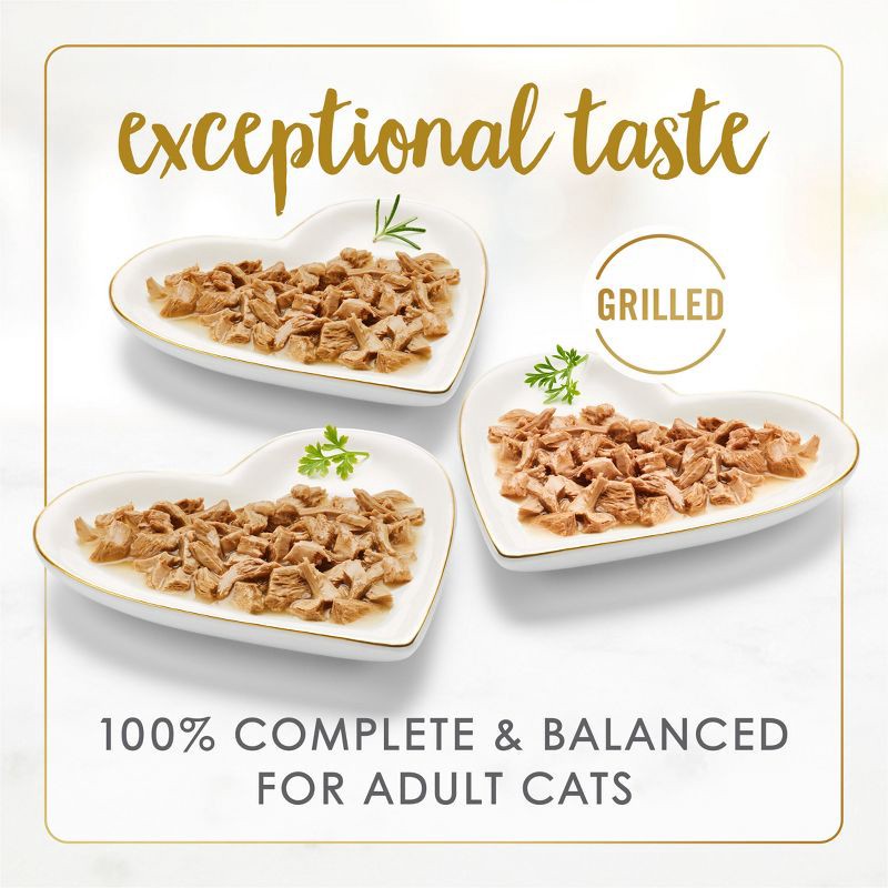 slide 5 of 12, Purina Fancy Feast Grilled Variety Pack with Chicken, Turkey & Beef Flavor Wet Cat Food Cans - 3oz/24ct, 24 ct; 3 oz