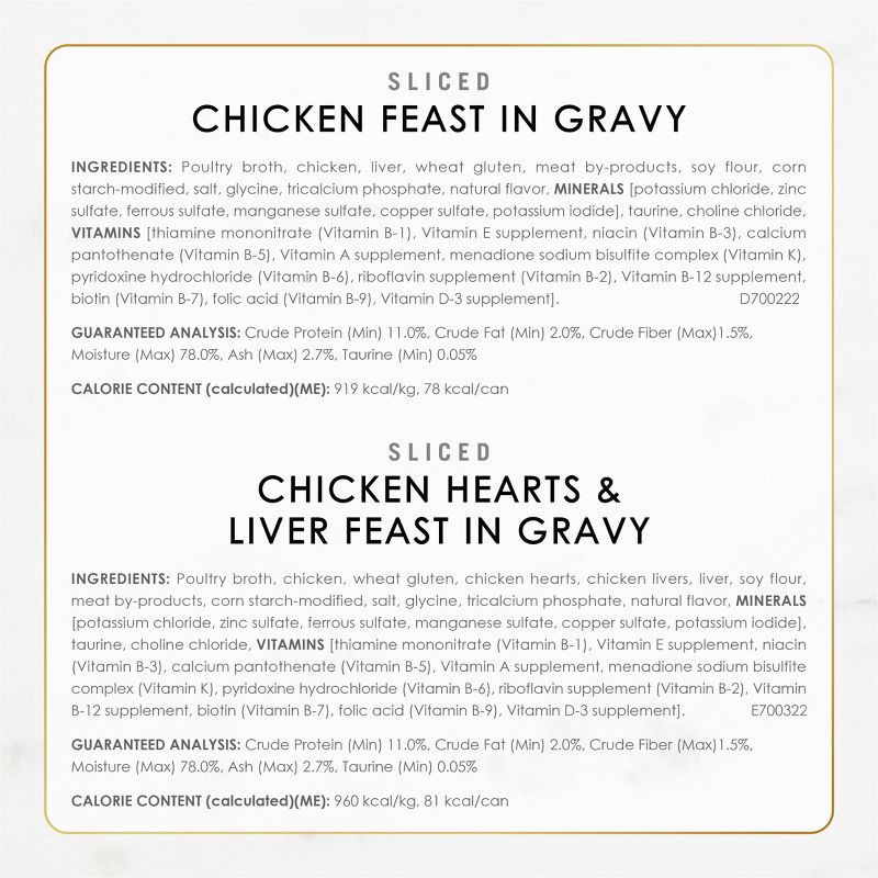 slide 8 of 12, Purina Fancy Feast Poultry Favorites Variety Pack Liver, Chicken & Turkey Flavor Gravy Wet Cat Food Cans - 3oz/24ct, 24 ct; 3 oz