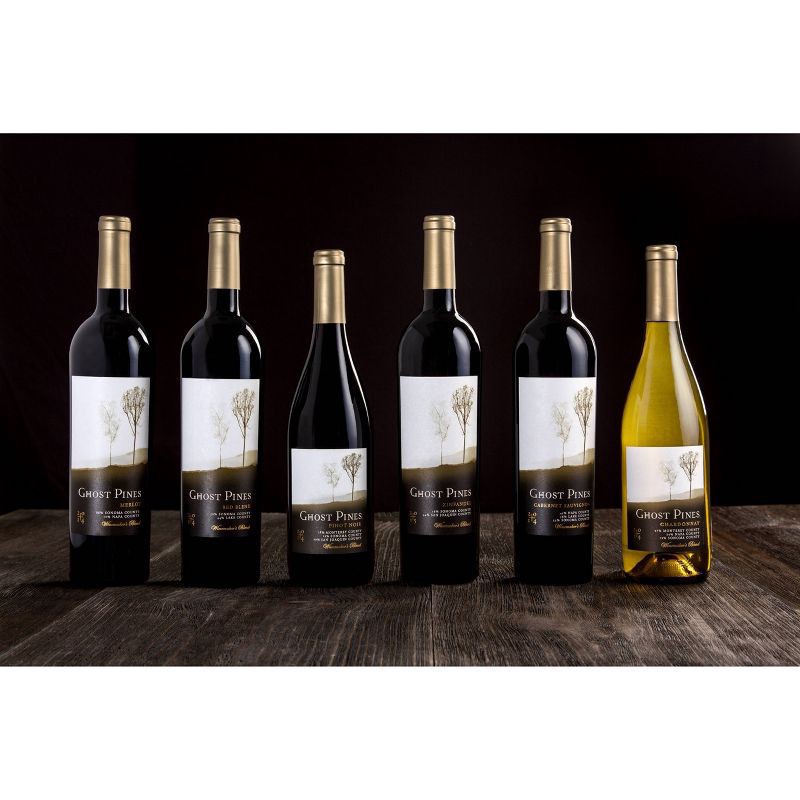 slide 7 of 7, Ghost Pines Cabernet Sauvignon Red Wine - 750ml Bottle, 750 ml