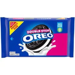 OREO Double Stuf Chocolate Sandwich Cookies Family Size - 20oz