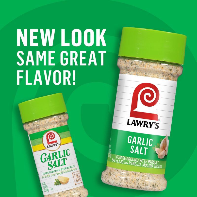slide 3 of 26, Lawry's Classic Coarse Ground Garlic Salt - 11oz, 11 oz