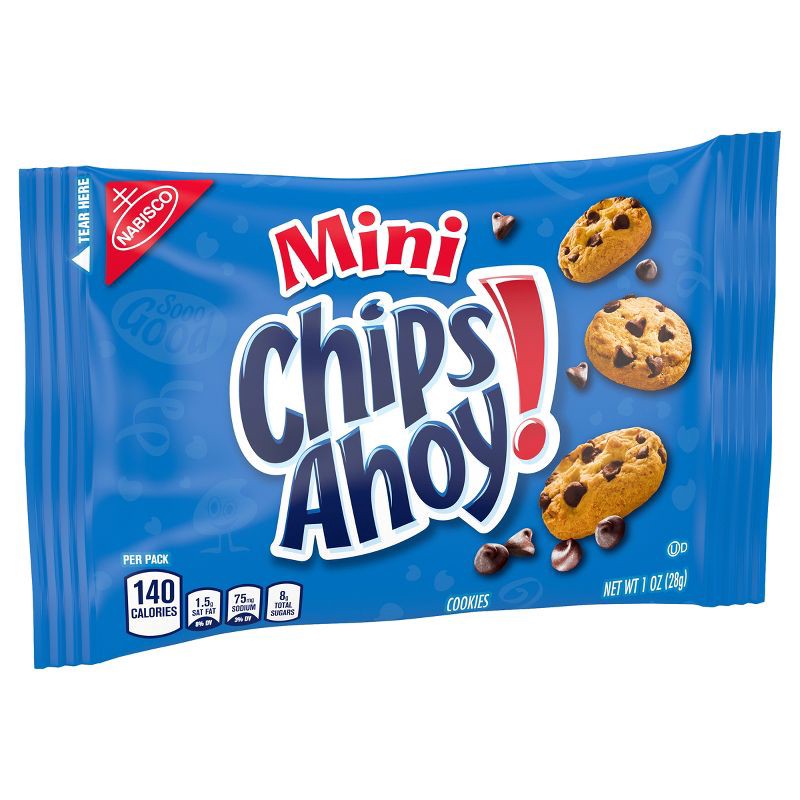 slide 9 of 13, Chips Ahoy! Mini Chocolate Chip Cookies Munchpack - 12oz/12pk, 12 ct; 12 oz