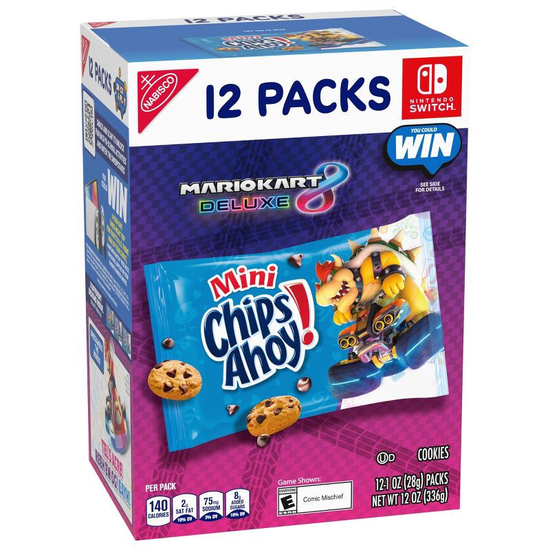 slide 1 of 13, Chips Ahoy! Mini Chocolate Chip Cookies Munchpack - 12oz/12pk, 12 ct; 12 oz