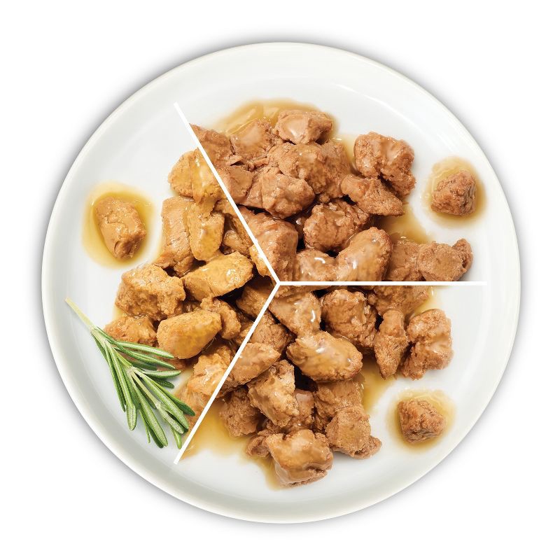 slide 7 of 9, Purina Friskies Meaty Bits Gourmet Grill, Chicken & Beef Wet Cat Food - 5.5oz/24ct Variety Pack, 24 ct; 5.5 oz