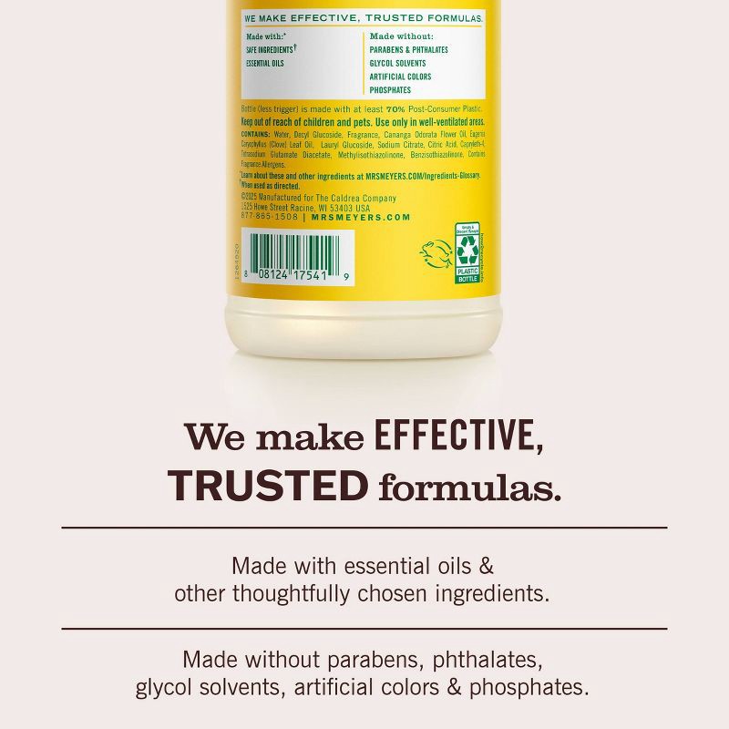 slide 4 of 8, Mrs. Meyer's Clean Day Honeysuckle Scent Multi-Surface Everyday Cleaner - 16 fl oz, 16 fl oz