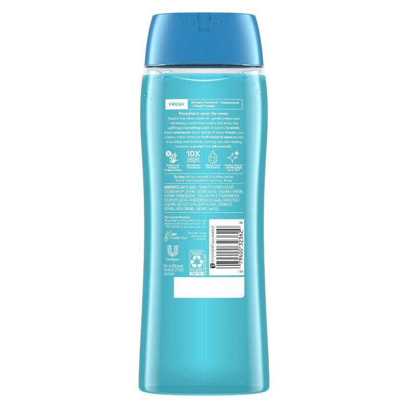 slide 5 of 6, Suave Essentials Ocean Breeze Refreshing Body Wash Soap for All Skin Types - 18 fl oz, 18 fl oz