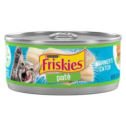 Purina Friskies Paté Fish Flavor Wet Cat Food Mariner's Catch - 5.5oz