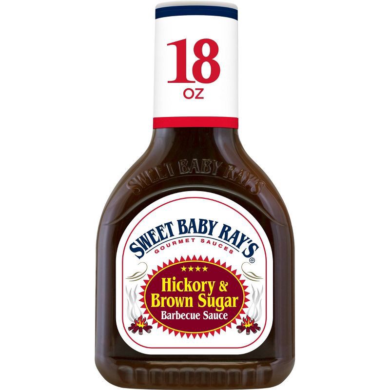 slide 1 of 9, Sweet Baby Ray's Hickory & Brown Sugar Barbecue Sauce - 18oz, 18 oz
