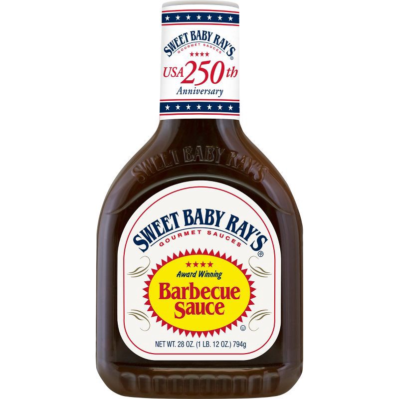 slide 1 of 9, Sweet Baby Ray's Barbecue Sauce - 28oz: Gluten-Free, 28 oz