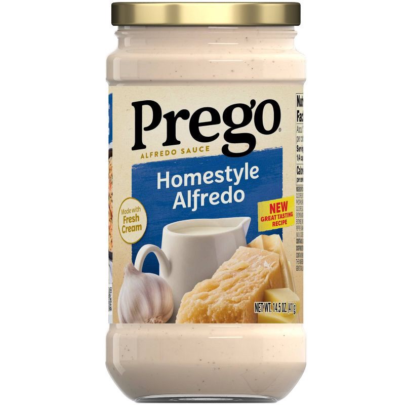 slide 1 of 10, Prego Pasta Sauce Homestyle Alfredo Sauce - 14.5oz, 14.5 oz