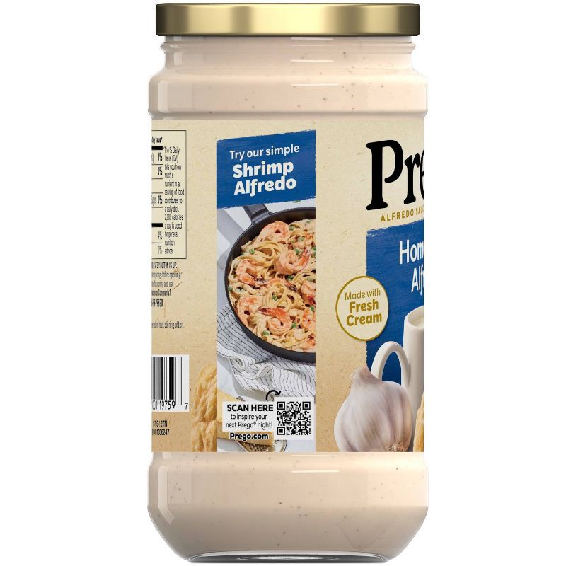 slide 10 of 10, Prego Pasta Sauce Homestyle Alfredo Sauce - 14.5oz, 14.5 oz