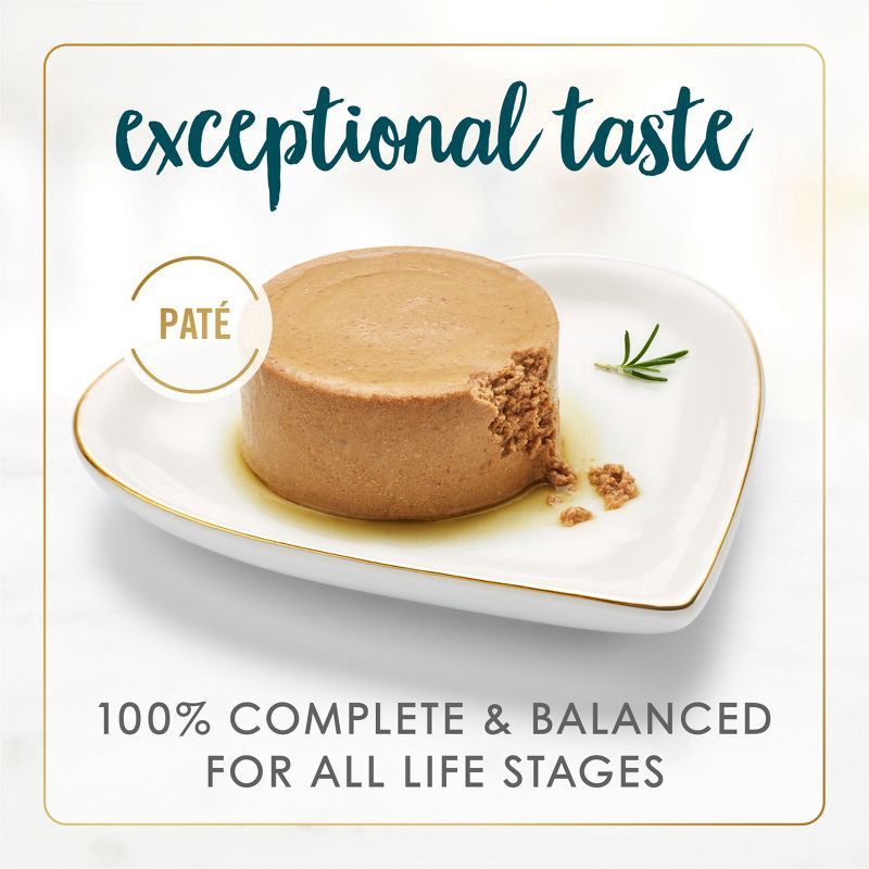 slide 3 of 9, Purina Fancy Feast Classic Paté Gourmet Wet Cat Food Salmon, Fish & Shrimp Feast - 3oz, 3 oz