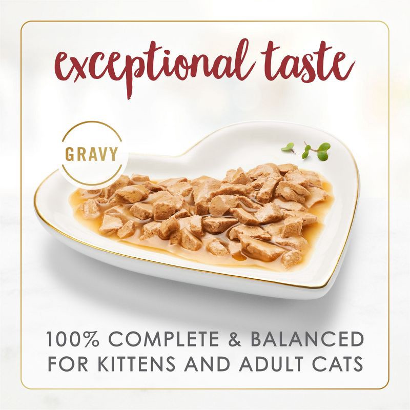 slide 3 of 9, Purina Fancy Feast Gravy Lovers Gourmet Wet Cat Food Beef Feast In Roasted Beef Flavor Gravy - 3oz, 3 oz