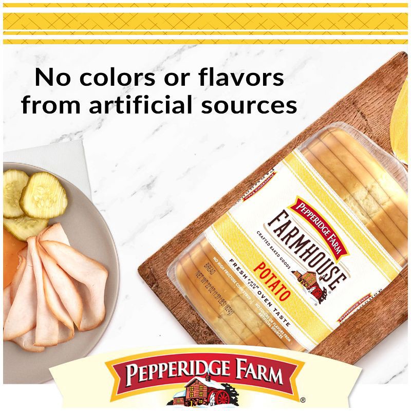 slide 2 of 8, Pepperidge Farm Farmhouse Potato Bread - 22oz, 22 oz