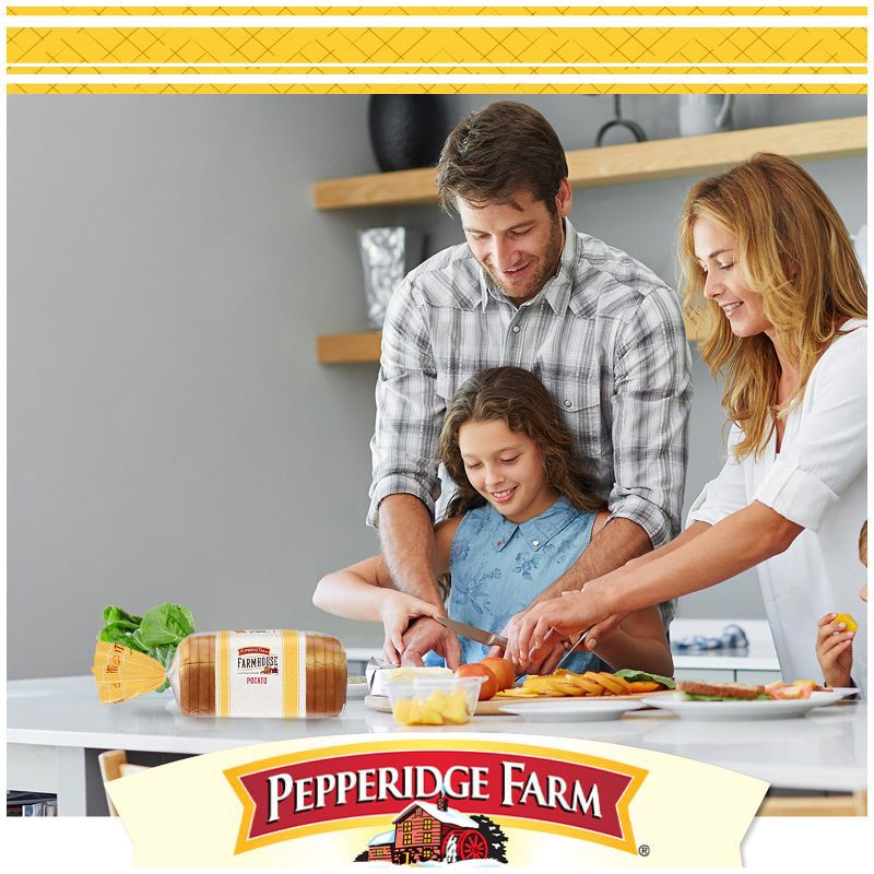 slide 3 of 8, Pepperidge Farm Farmhouse Potato Bread - 22oz, 22 oz
