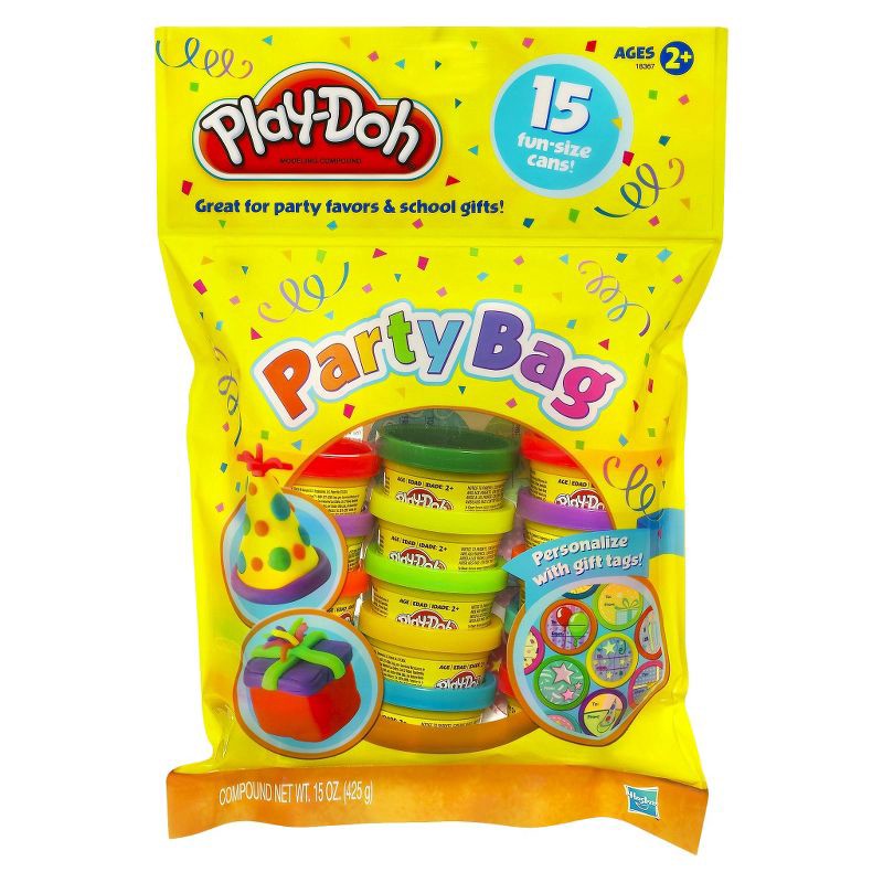 slide 3 of 3, Play-Doh Party Bag - 15pc, 15 ct