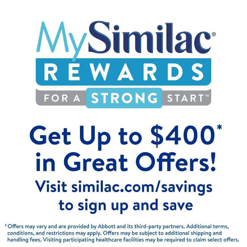 slide 7 of 9, Similac Advance Powder Infant Formula - 12.4oz, 12.4 oz