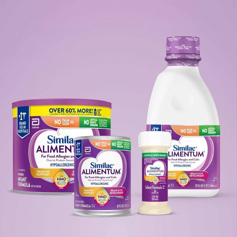 slide 12 of 13, Similac Alimentum with 2-FL HMO Ready to Feed Infant Formula - 32 fl oz, 32 fl oz