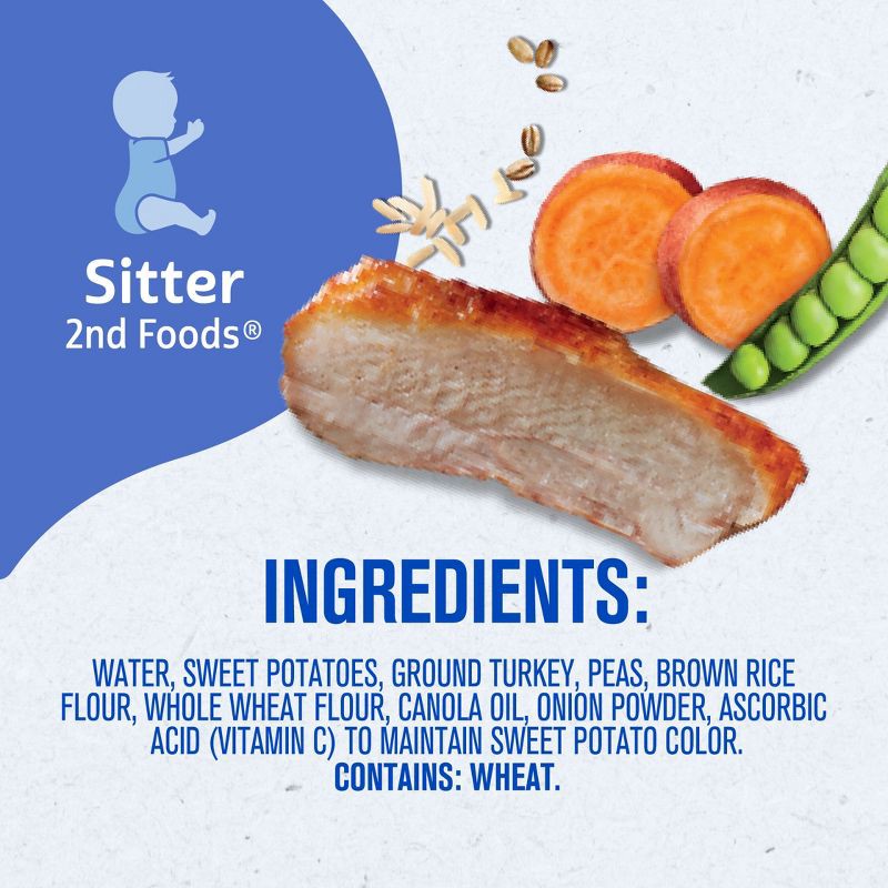 slide 9 of 10, Gerber Baby Food Stage 2 Turkey Rice Puree Tub - 4oz/2ct, 2 ct; 4 oz